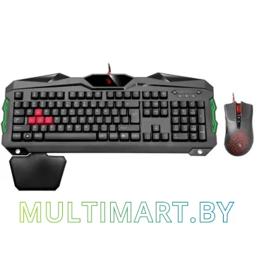 Комплект клавиатура + мышь A4Tech Bloody B2100